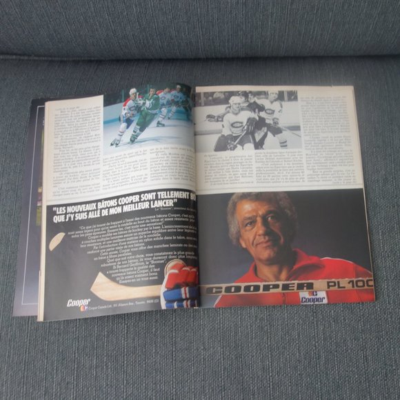 Official magazine of the Montreal Canadiens 1980 w/ Canadiens Pittsburgh Program - Picture 12 of 16